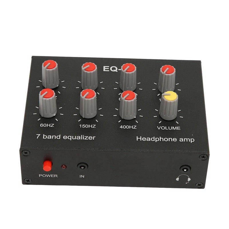 Digital Equalizer Dual Channel 7 Band Graphics Car Sound Equalizer