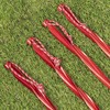 MSR Cyclone 10" Tent Stake, 4 Pack, Red