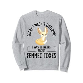Fennec Fox Lover Fennec Fox Stuffed Animal Fox Owner Sweatshirt