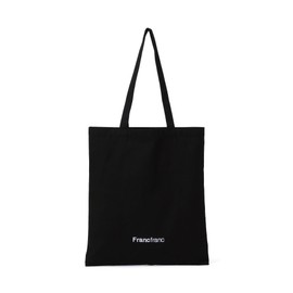 Francfranc Logo Tote 2 S A4 Eco Bag Tote Bag 2025 Model, Black