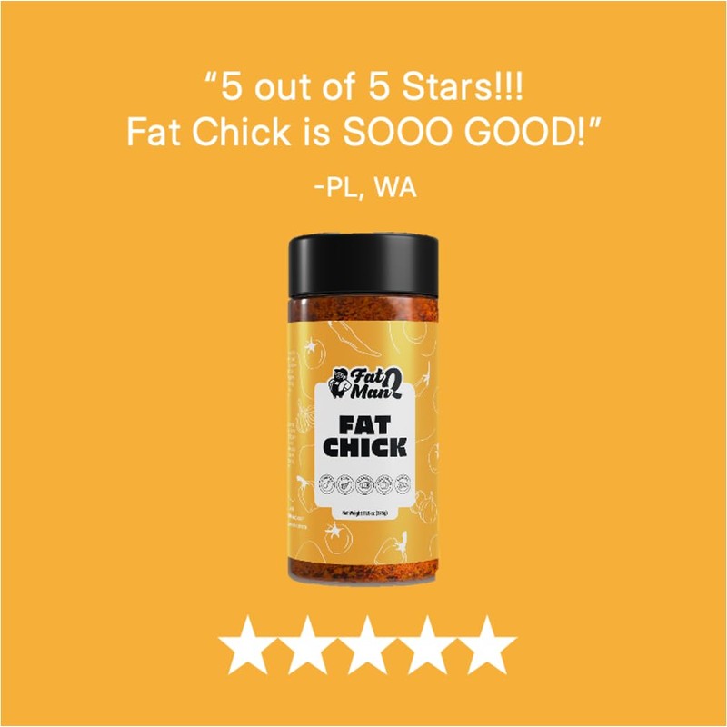 Fat Man Q Fat Chick BBQ Rub – All-Purpose Seasoning