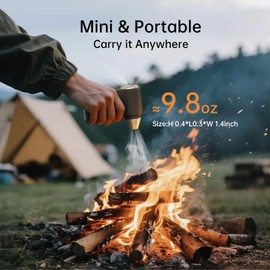 Compressed Air Duster 130000RPM – Cordless Electric Air Blower with Brushless Motor, Stepless Speed Control, Multiple Nozzles, Rechargeable Dust Cleaner for PC, Keyboard, Car Detailing & Barber Tools