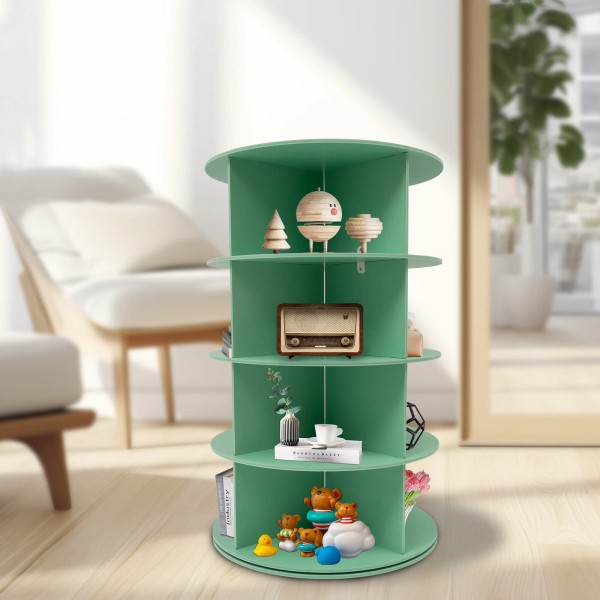 Unbranded 4 Tiers 360° Rotating Shoe Rack Free Standing Shoe