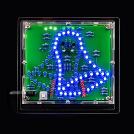EIELE Swinging Wind Chime Lights Electronic Twinkling Holiday Decorative Lights Soldering Enthusiasts Soldering Practice Kit Electronic Kit Adults