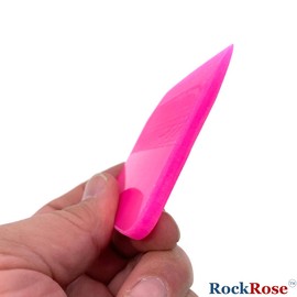 RockRose Pink PPF Squeegee Angled - 2.5 x 3 inches : Film Application Tool for Bubble-Free, Professional Finishes - Compact and Efficient Vinyl Wrapping Squeegee (2 Units) (2.5 x 3 Inches)