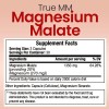 TrueMed Magnesium Malate Malic Acid Support Muscle 1350mg 90 Capsules