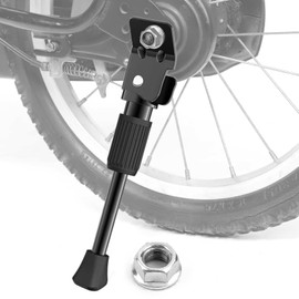 SEISSO Kickstand for Kids Bike 14 inch Wheel, Rear Side Bike Kick Stand, Universal Child Bicycle Kickstand, Premium Steel Small Cycle Kick Stands for 14" Wheel, Replacement for Training Wheel