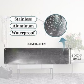 BOOK NOOK Tin Sign - 16x4 Inch Vintage Metal License Plate Wall Decor Decorative Signage, Book Lover Sign for Home, Library, or Reading Nook