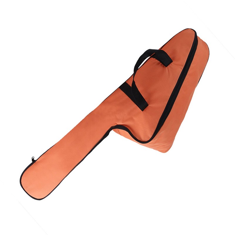 Portable Orange Oxford Chainsaw Carrying Bag Case Protective Storage Bags