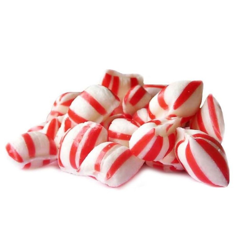 Holiday Mint Puffs, Individually Wrapped - 2 Pounds, Bulk