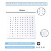 GGStudy Square10 Inch Square Stainless Steel Shower Head Rain Style