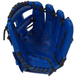 ZETT BJGB76535 Boys Soft Baseball Grab, Grand Hero, All-round, Royal Blue (2500), Right Throw