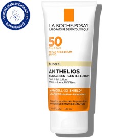 La Roche-Posay PACK OF 2 La Roche-Posay Anthelios Body & Face Mineral Sunscreen, SPF 50