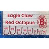 Eagle Claw Lazer Sharp Long Shank Octopus Hook, Offset Up