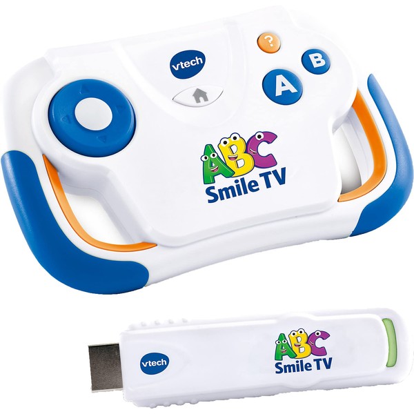 Vtech 80-613264 ABC Smile TV Game Console, Multicoloured