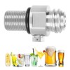 Soda Water Cylinder Valve Accessory M18x1.5 TR21-4 Thread for SodaStream