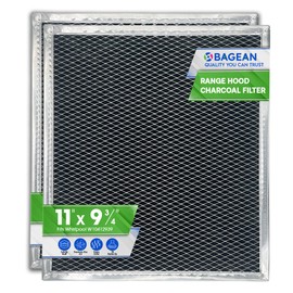 Charcoal Filter Replacement for W10412939 Whirlpool Range Hood Filter 11.02” x 9.73” - Ductless Kitchen Stove Overhead Charcoal Filter Replaces Whirlpool Vent Hood Filter Carbon Filter (2-Pack)