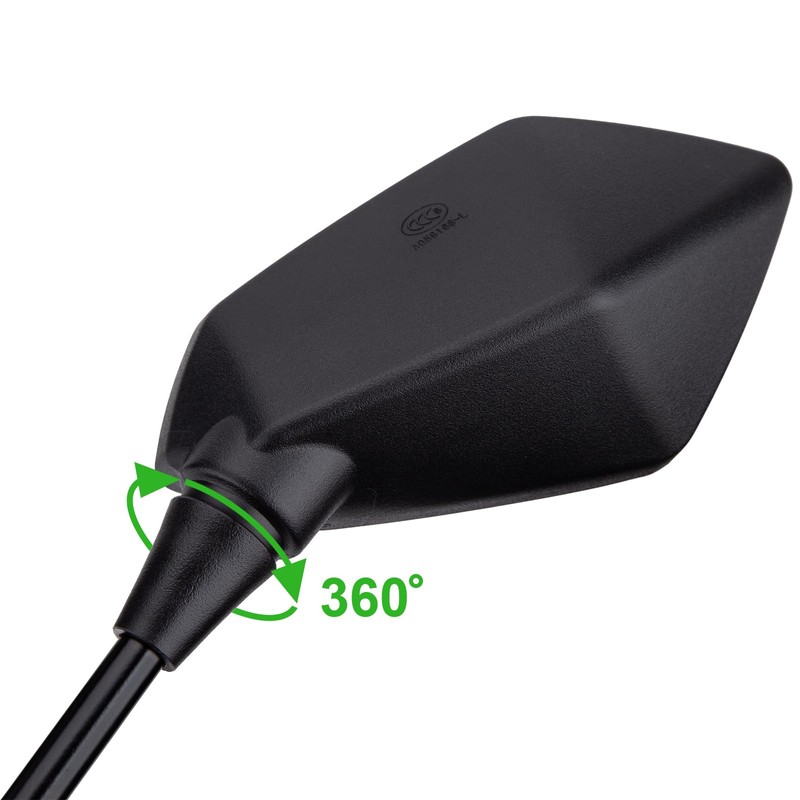 CICMOD Motorcycle Mirrors Rear View Side Mirror for Scooter, ATV,