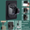 Shower Head with Hose 2 m Black Shower Head with