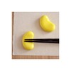 kn-G1-3006-0 Tableware East Broad Bean Chopsticks Rest (Yellow)
