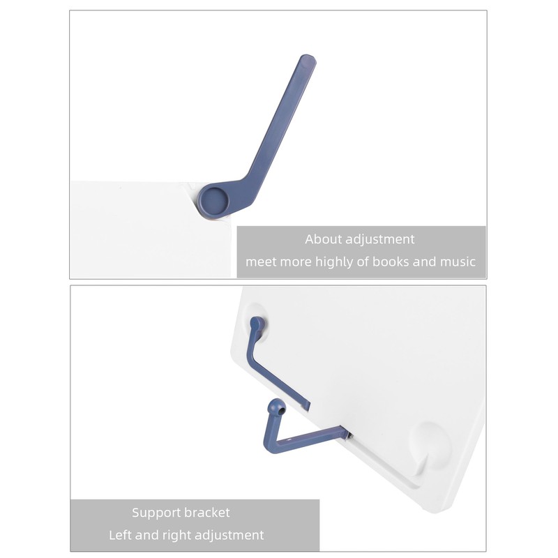 Mr.Power Folding Tabletop Sheet Music Stand, Adjustable Reading Bookrest Holder