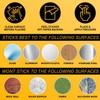 4pk Yard Waste Stickers 10" x 7" | Weatherproof Vinyl