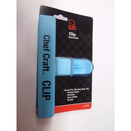 Chef Craft Large Bag Clip Chef Craft 6"  #21292  Assorted Colors  1 Clip NEW