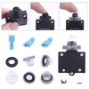 Glarks 30Pcs 5A 10A 15A 20A 30A Circuit Breakers Thermal