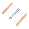 1450Pcs Metal Film Resistor Kit 145 Values Assortment 1~1MΩ 1/4W