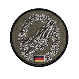 Copytec #38612 Paratroopers Beret Badge German Army Olive Eagle Germany