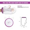 MEDOTS Purple Adult Hand Cover Protector for Shower Reusable 100%