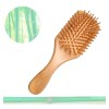 Cepillo Madera Bambú Natural Ecológico Peine Cabello Full Veraly