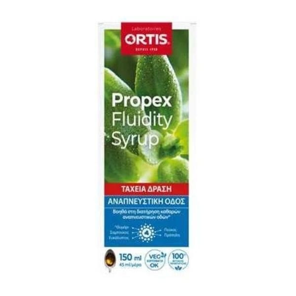 Ortis Propex Fluidity Syrup For Respiratory System 150 ml