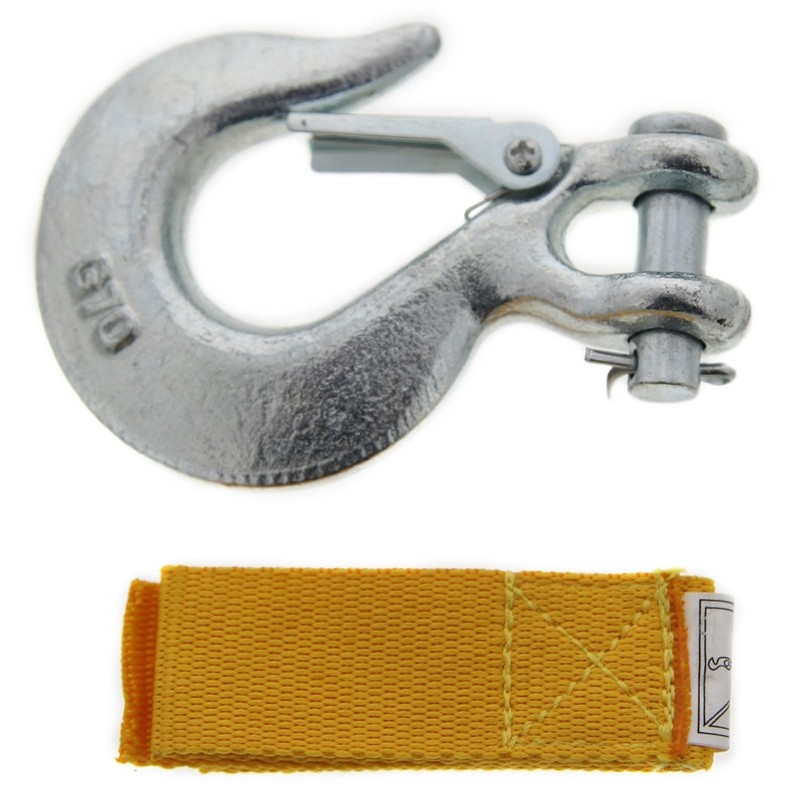 Winch Hook and Nylon Strap Combo ATV UTV SidexSide Winch