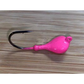 T&A JIGS 20 HOT PINK Sparkie Boxing Glove Jig Heads SNAPPER  BLACK NICKEL Hook Jigs - 1/2oz