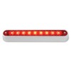 Grand General 76092 Red 6-1/2" 9-LED Sealed Light Bar with
