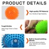 Supecesorio Squeaky Dog Toy Balls, 3 Pack 6.5CM Spike Ball