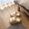 Fujiei HM-001 Animal Mop Slippers, Hug Moppy, Otter | Cleaning