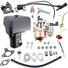 JJing Carburetor Air Filter Housing Kit for Honda GX240 GX270 Engine Power Equipment