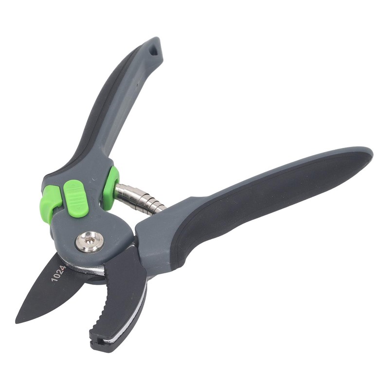 Ratchet Pruning Shears Heavy Duty Gardening Tool Tree Trimming Bypass