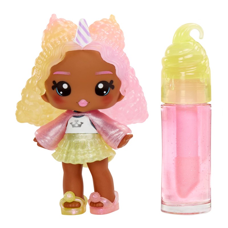 Yummiland Lip Gloss Doll - Nia Candy Fluff - Includes