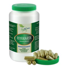 VITA IDEAL Vegan® Rosemary 90 Capsules – Rosmarinus Officinalis – Daily Serving 650 mg Rosemary Pure Powder. Natural, Vegetable and No Additives, Original from Vitadeal.