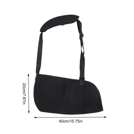 Arm Sling, Armband, Arm Support, Shoulder Strap, Adjustable Arm Strap, Arm Bracer, Shoulder Bandages with Breathable Mesh for Men and Women for Broken Wrist, Crooked Shoulder