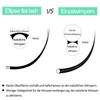 Flat Lashes 0.15, 0.20, Ellipse Flat Lashes, C, CC, D,