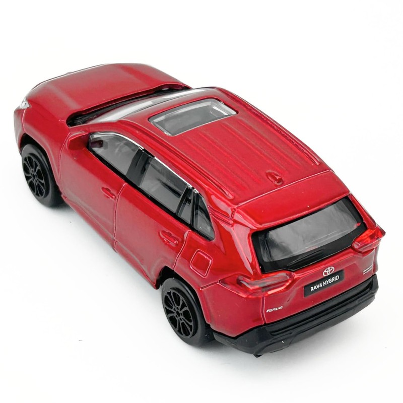 Bburago 18-30466 RE 1/43 Toyota 2022 RAV4 Red Mini Car