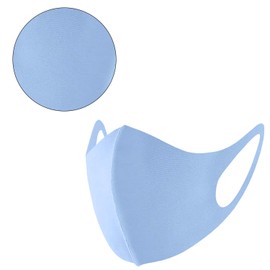 Kids Face Mask Reusable Washable Face Cover for Kids Bandana Face Mask Ice Silk Cotton Face Mask Breathable Anti Pollution Blue Pack of 5