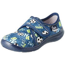 Beck Boys' Game Slippers, blue