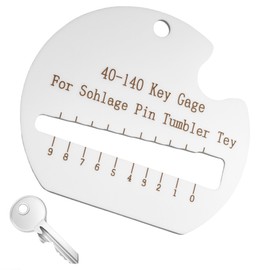 40-104 Key Pin Gauge for Schlage, Professional Measuring Tool, Fit for All Schlage Keys, Accurate Pin Measurement