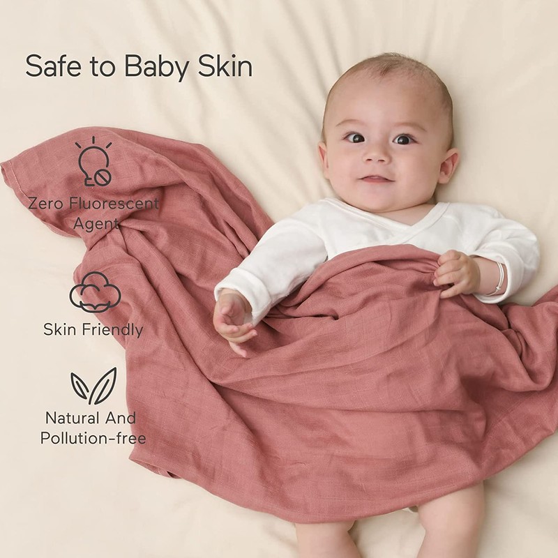 Baby Blanket Soft Warm Prevent Shrinkage Double Sided Plush Wearable