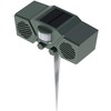 Hoont Solar Powered Motion Activated Ultrasonic with Flashing Strobe Light